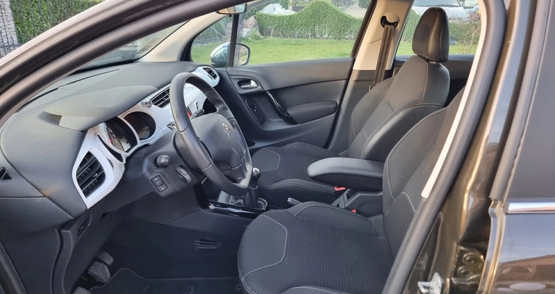 Citroen C3 cena 23800 przebieg: 123500, rok produkcji 2013 z Świdnica małe 379